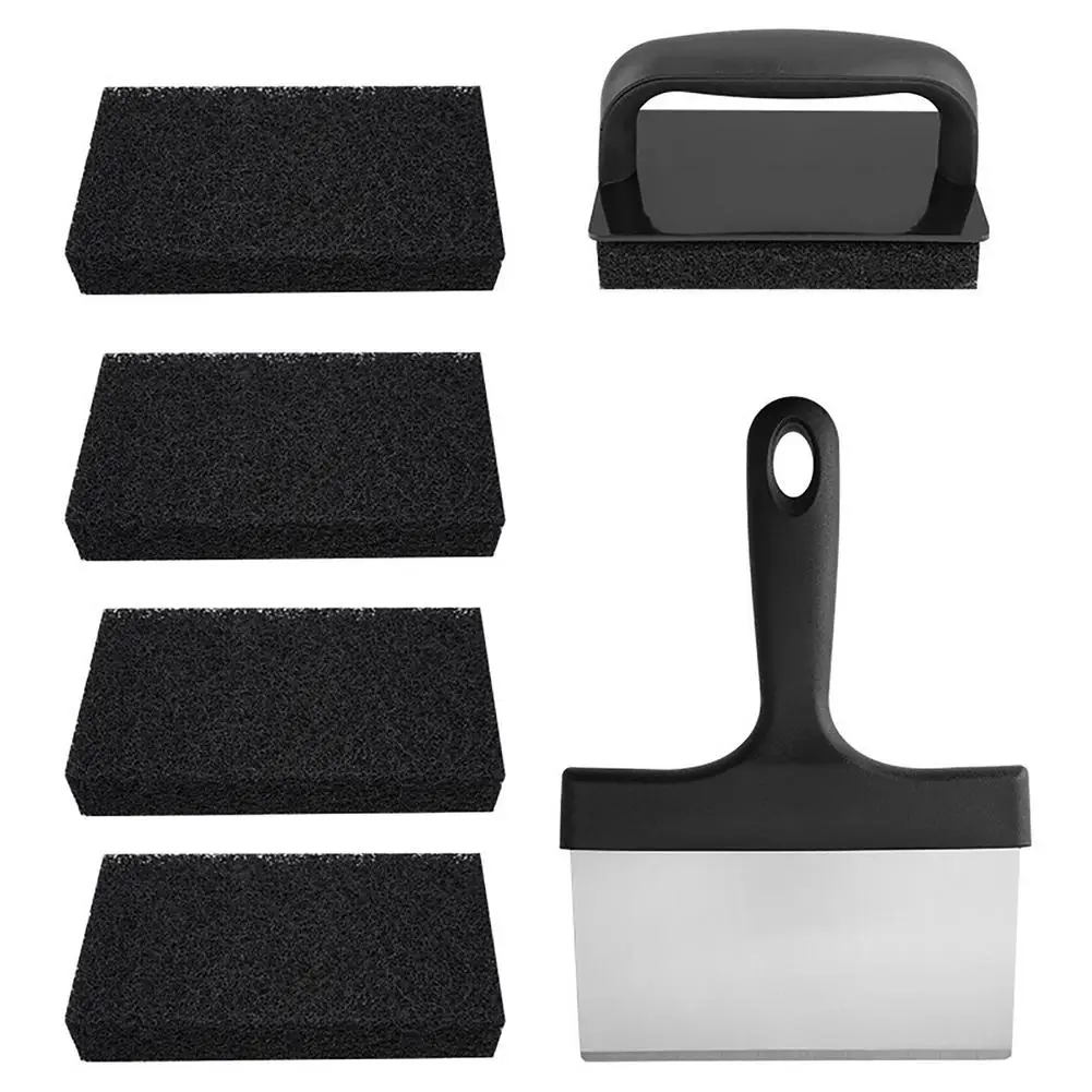 7 PCS Grill Brush And Scraper Stainless Steel Barbecue Grill Cleaning Tool Safe Grill Accessories For Porcelain G-as Charcoal Gr
7 PCS Grill Brush And Scraper Stainless Steel Barbecue Grill Cleaning Tool Safe Grill Accessories For Porcelain G-as Charcoal Gr