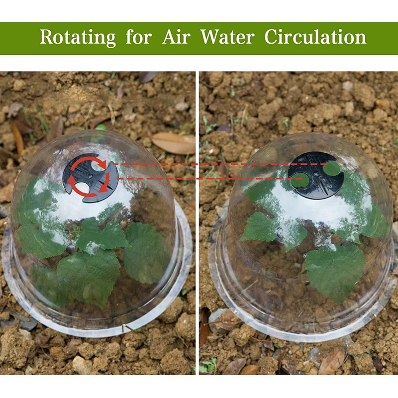 8 Pcs Garden Cloche Plant Dome Bell Covers-Ground Securing Pegs+Plant Labels Garden Tools for Protecting Outdoors Plant 
8 Pcs Garden Cloche Plant Dome Bell Covers-Ground Securing Pegs+Plant Labels Garden Tools for Protecting Outdoors Plant