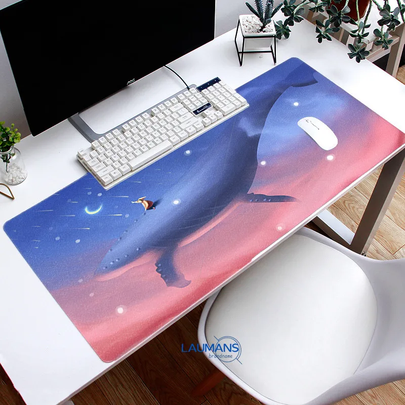 900*400*3 mm Whale Design Speed Gaming Large Mouse Pad Mat Rubber Lock edge MousePad Gamer Mat For Desk Computer Pad
900*400*3 mm Whale Design Speed Gaming Large Mouse Pad Mat Rubber Lock edge MousePad Gamer Mat For Desk Computer Pad