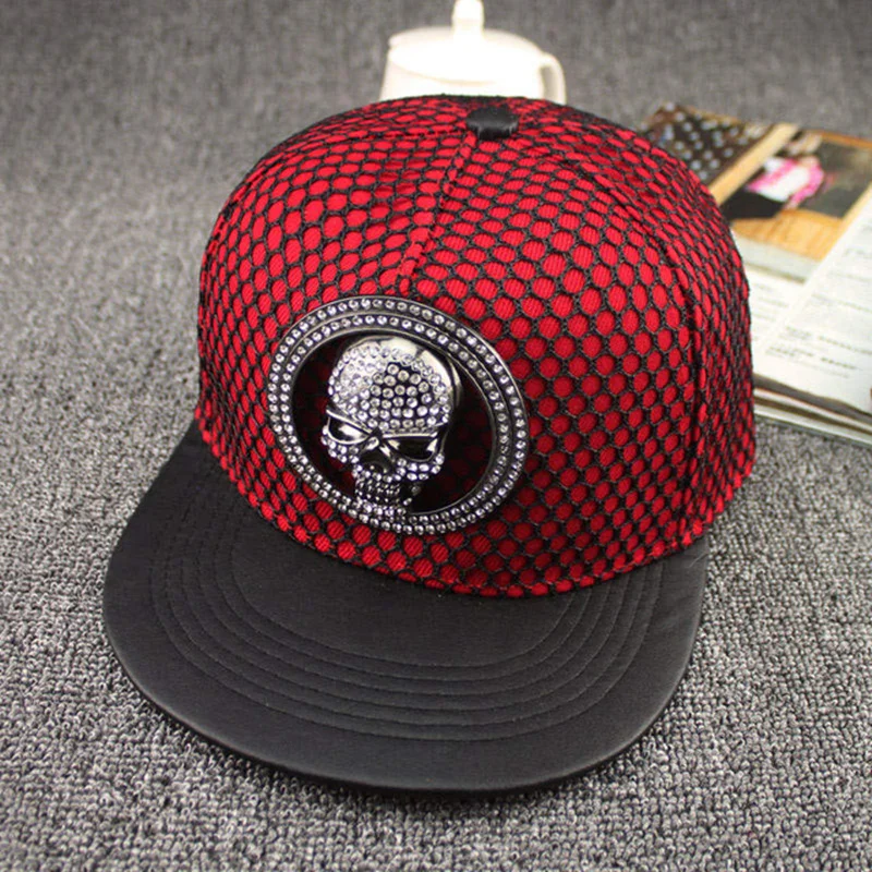 2019 new acrylic Metal skull Baseball Cap hip-hop cap Adjustable Snapback Hats for men and women
2019 new acrylic Metal skull Baseball Cap hip-hop cap Adjustable Snapback Hats for men and women