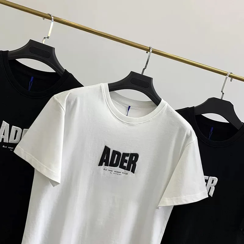 ADER 2021 New Basic Three-Dimensional Embroidery LOGO Short-Sleeved Men And Women Couples Cotton Loose Round Neck T-shirt
ADER 2021 New Basic Three-Dimensional Embroidery LOGO Short-Sleeved Men And Women Couples Cotton Loose Round Neck T-shirt