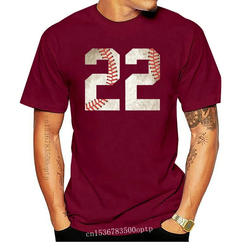 New Men t shirt 22 Baseball Jersey Number T-Shirt for Team Fan Player #22-RT Women tshirts
New Men t shirt 22 Baseball Jersey Number T-Shirt for Team Fan Player #22-RT Women tshirts