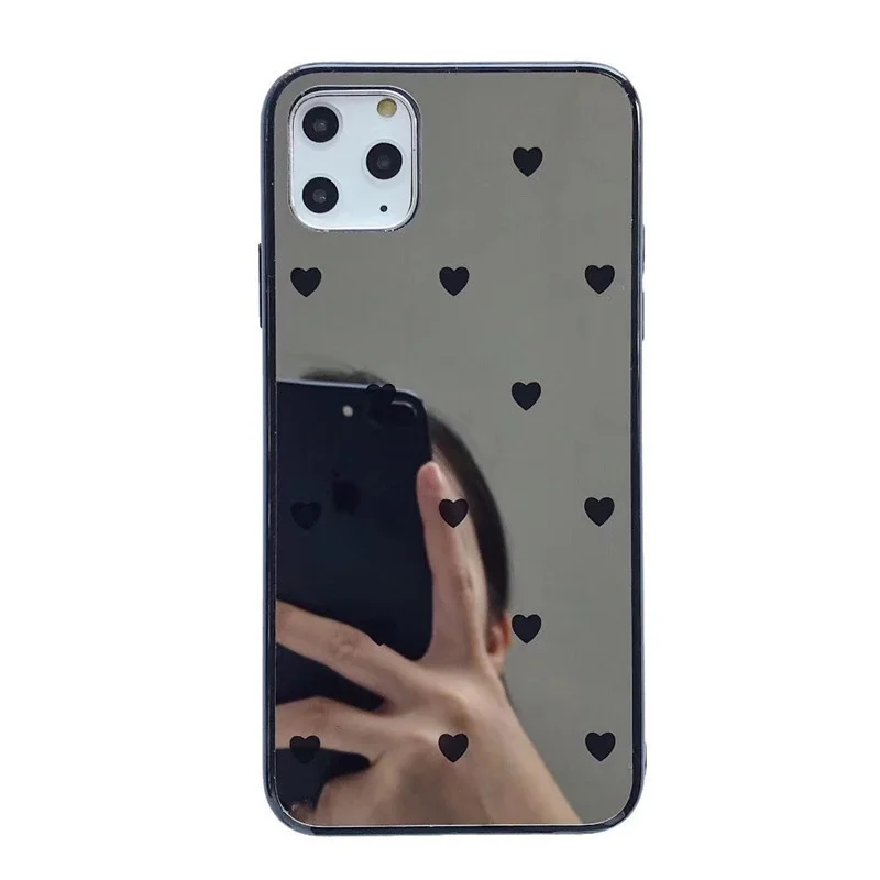 Korea Little Love Heart Makeup Mirror Phone Case for Iphone 12 11 Pro Max 7 8Plus Xr Xs Max Glitter Soft Silicon Back Cover Case
Korea Little Love Heart Makeup Mirror Phone Case for Iphone 12 11 Pro Max 7 8Plus Xr Xs Max Glitter Soft Silicon Back Cover Case