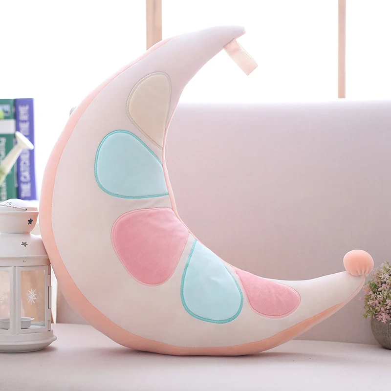 65*18cm Nordic style moon plush cushion stuffed sleeping pillows super soft back cushion as office nap pillows or kids gifts
65*18cm Nordic style moon plush cushion stuffed sleeping pillows super soft back cushion as office nap pillows or kids gifts