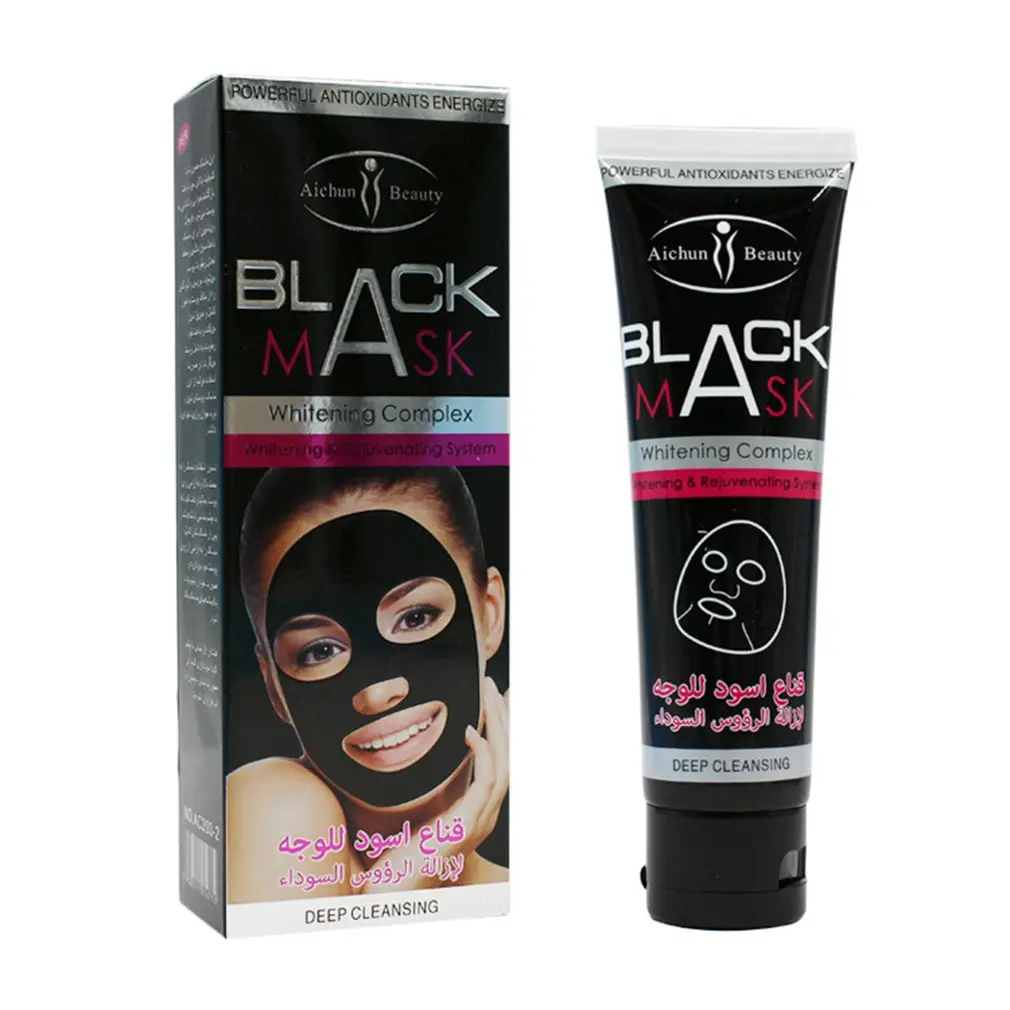 

Профессиональная Глубокая Очистка Уход За Кожей маска для лица контроль жирности удаление черных точек лечение грязевая маска для лица