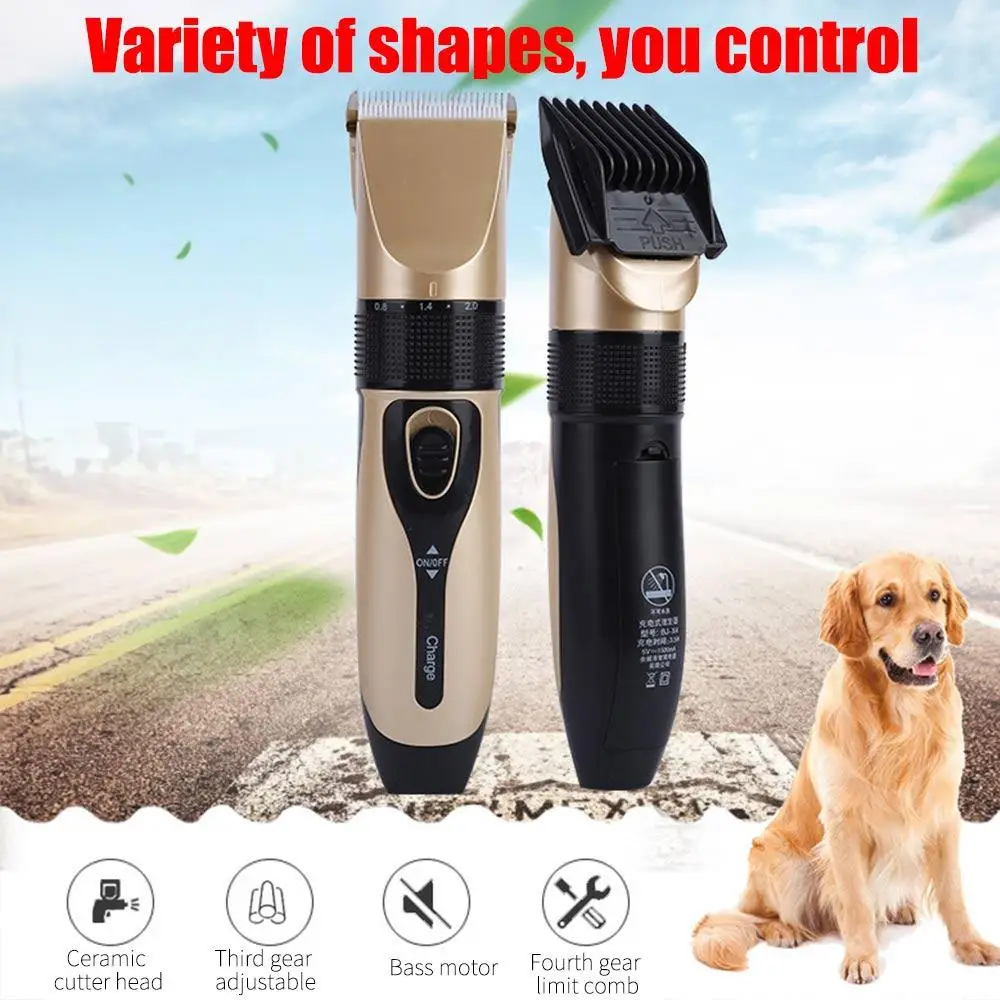 Cat Hair Cutter Dog Shaver Pet Hair Trimmer Useful Fashionable Practical Titanium Ceramic Tools Puppy Rechargeable Clipper
Cat Hair Cutter Dog Shaver Pet Hair Trimmer Useful Fashionable Practical Titanium Ceramic Tools Puppy Rechargeable Clipper