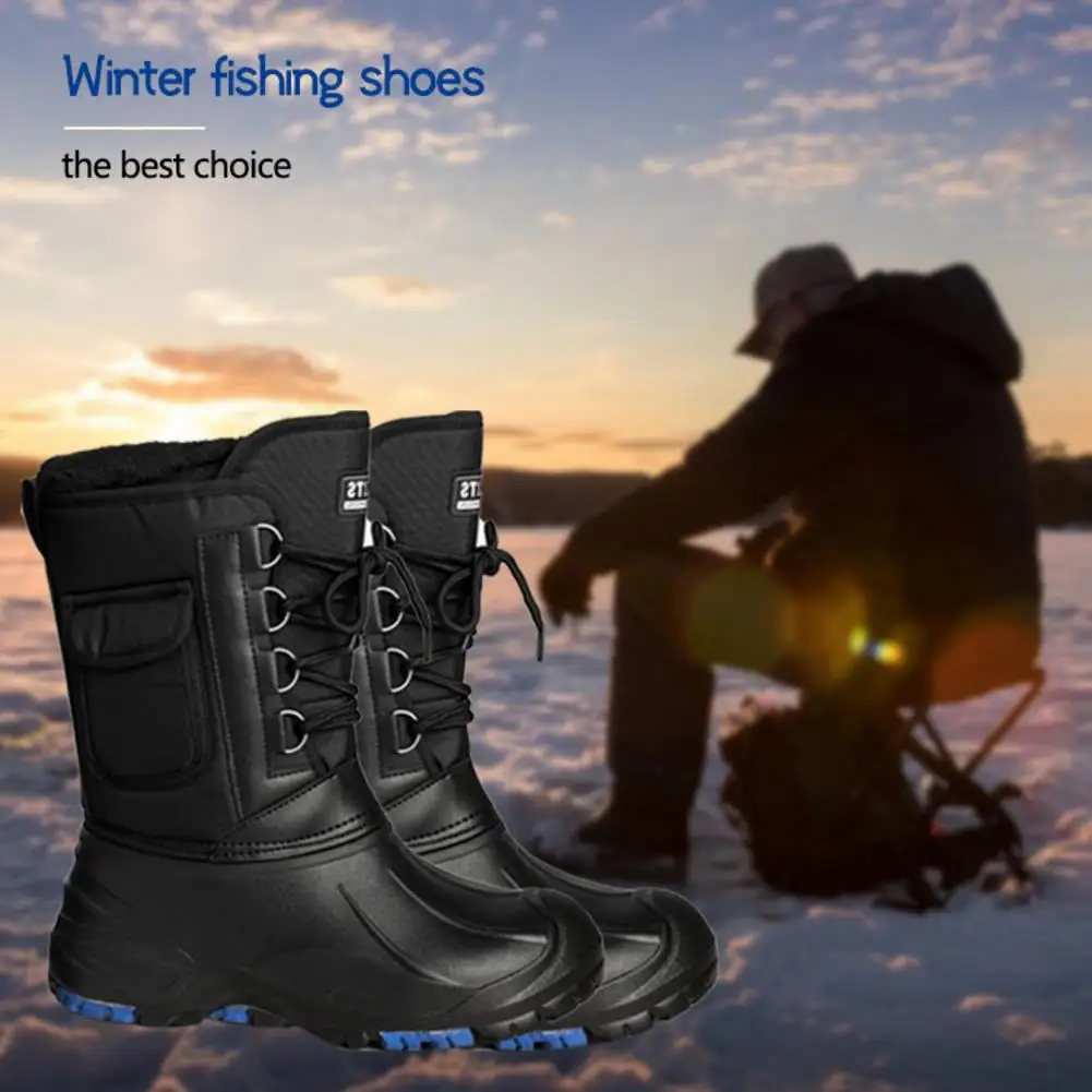 Winter New Men Snow Boots Waterproof Non-slip Wearable Shock Absorption Warm Fishing Shoes Outdoor Hiking Skiing Snow Boots
Winter New Men Snow Boots Waterproof Non-slip Wearable Shock Absorption Warm Fishing Shoes Outdoor Hiking Skiing Snow Boots
