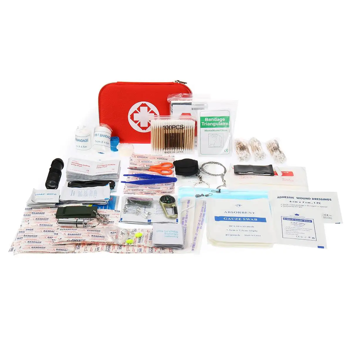 171Pcs First Aid Kit Emergency Survival Kit Mini Family First Aid Tool Outdoor Sport Travel Home Bag Outdoor Car First Aid Kits
171Pcs First Aid Kit Emergency Survival Kit Mini Family First Aid Tool Outdoor Sport Travel Home Bag Outdoor Car First Aid Kits