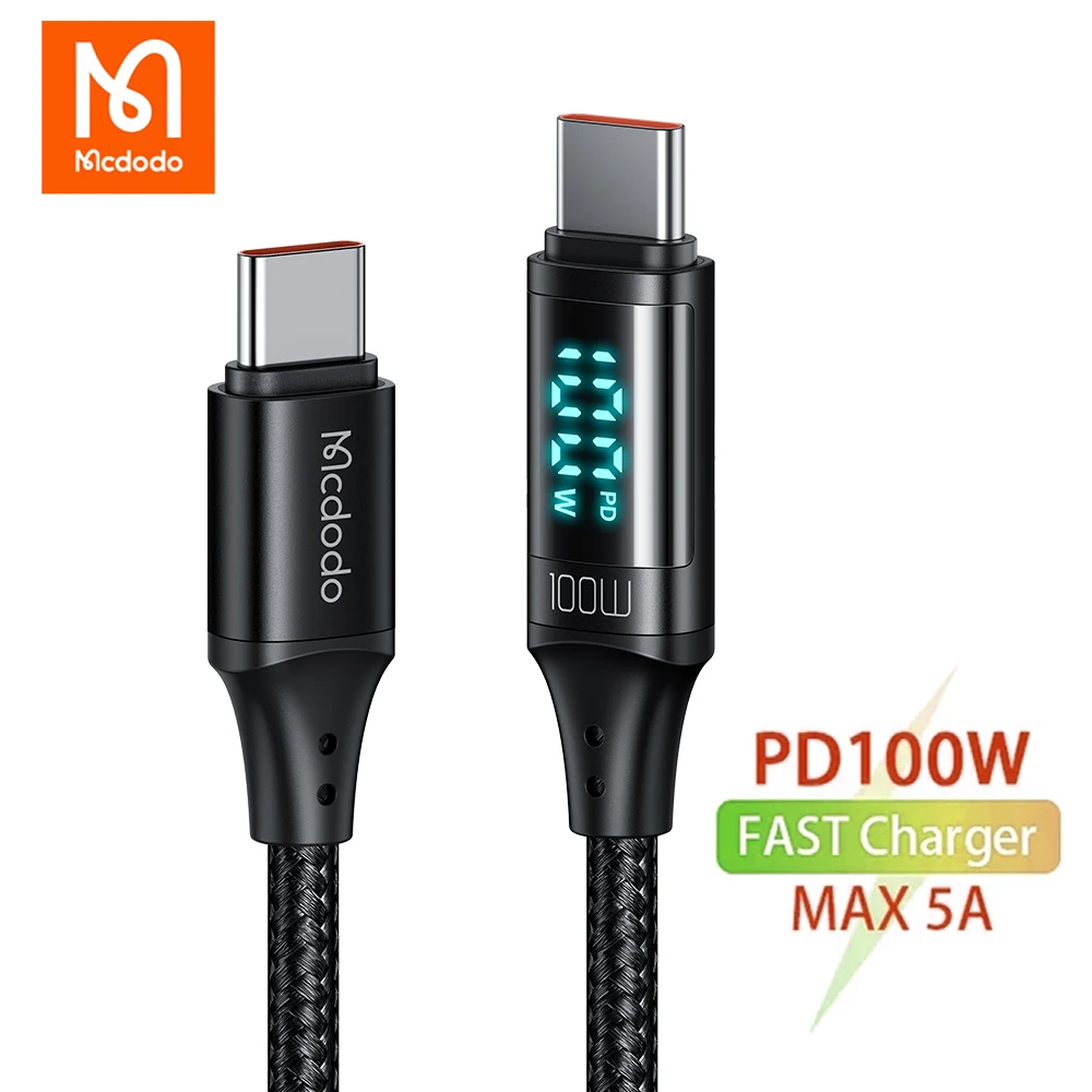Mcdodo PD 100 Вт USB Type C к USB C кабель 5A Быстрая зарядка для Huawei iPad Macbook Pro планшет Цифровой HD дисплей телефон шнур для передачи данных
Mcdodo PD 100 Вт USB Type C к USB C кабель 5A Быстрая зарядка для Huawei iPad Macbook Pro планшет Цифровой HD дисплей телефон шнур для передачи данных
