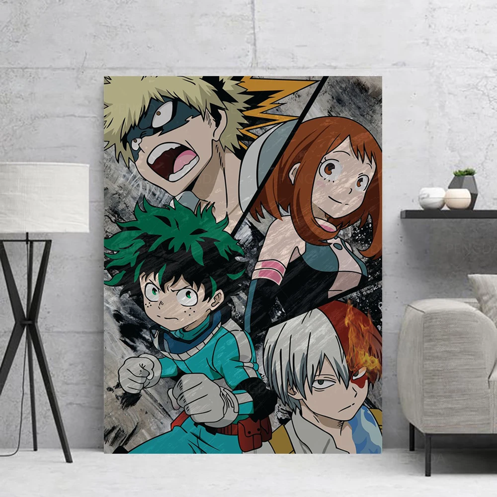 Canvas My Hero Academia Prints Painting Home Decor Poster Japan Anime Modern Wall Art Pictures Modular For Living Room No Framed
Canvas My Hero Academia Prints Painting Home Decor Poster Japan Anime Modern Wall Art Pictures Modular For Living Room No Framed