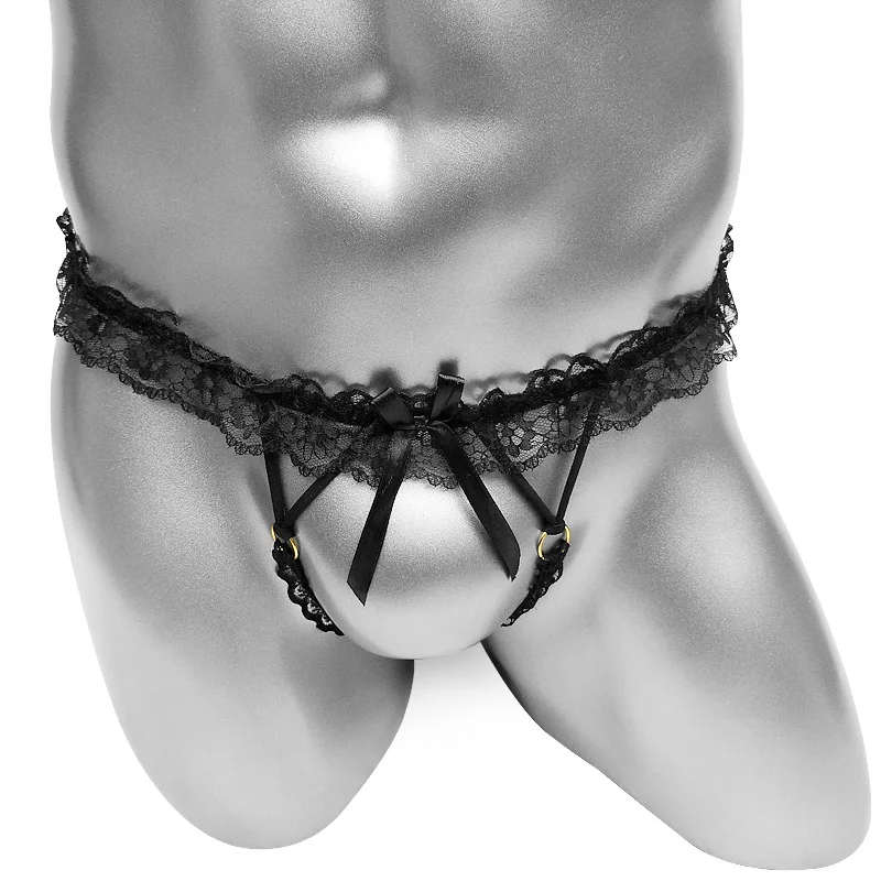 Стринги мужские красные S/L 443930/591/5 - Soft Line collection - Мужское ролевое эротическое бельё - Купить