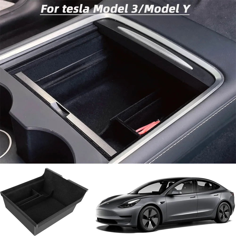 New For Tesla Model 3 Y 2021 Car Central Armrest Storage Box Organizer Center Console Flocking/ABS Organizer Containers Holder
New For Tesla Model 3 Y 2021 Car Central Armrest Storage Box Organizer Center Console Flocking/ABS Organizer Containers Holder