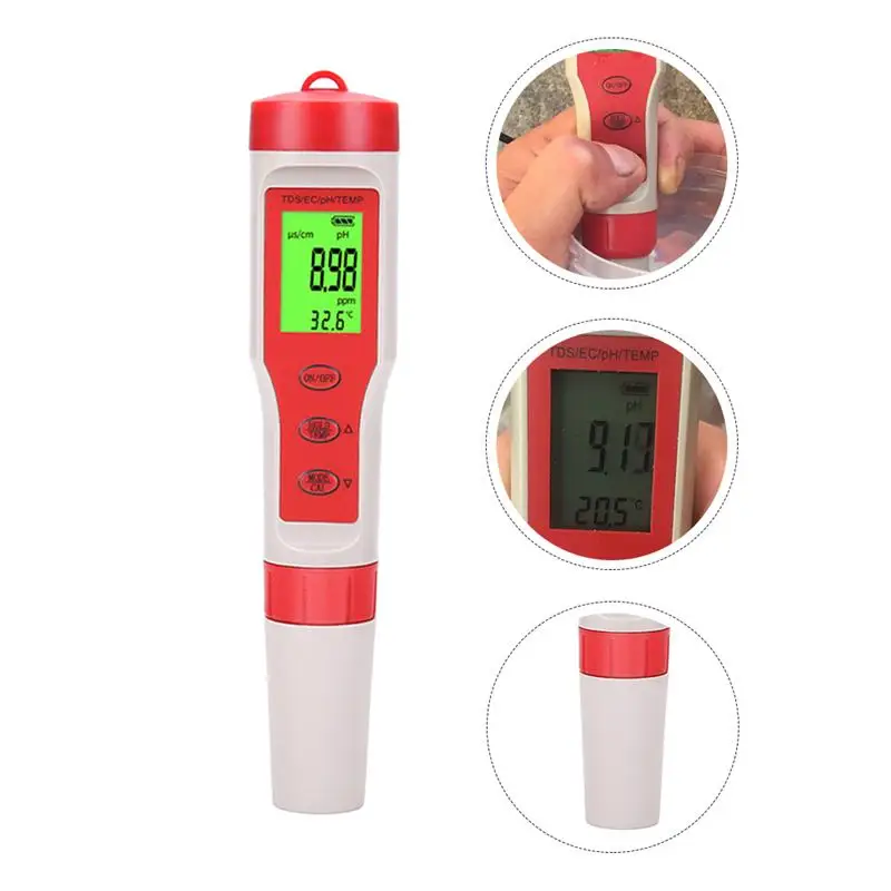 1 Pc PH Tester Sturdy Durable Premium Water Meter Pen PH Tester Monitor for Water
1 Pc PH Tester Sturdy Durable Premium Water Meter Pen PH Tester Monitor for Water