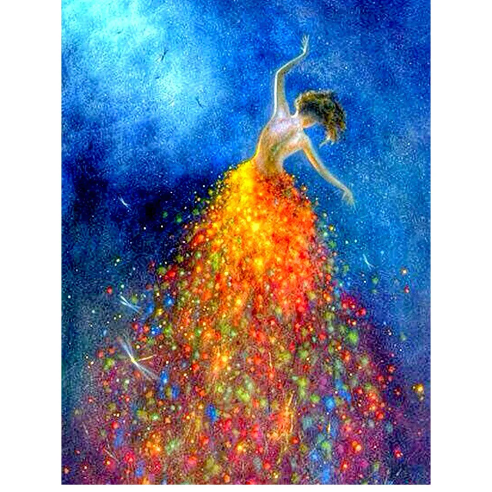 5D Diy Diamond Painting Beautiful Dancing Lady Rhinestone Square/round Diamond Embroidery Mosaic Bead Home Decoration Gift
5D Diy Diamond Painting Beautiful Dancing Lady Rhinestone Square/round Diamond Embroidery Mosaic Bead Home Decoration Gift
