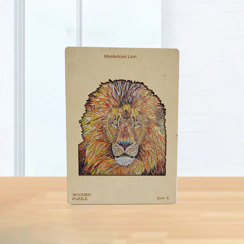 Unique Wooden Animal Jigsaw Puzzles Mysterious Puzzle Gift for Adults Children Wood DIY Crafts Animal Shaped Puzzle Gifts
Unique Wooden Animal Jigsaw Puzzles Mysterious Puzzle Gift for Adults Children Wood DIY Crafts Animal Shaped Puzzle Gifts