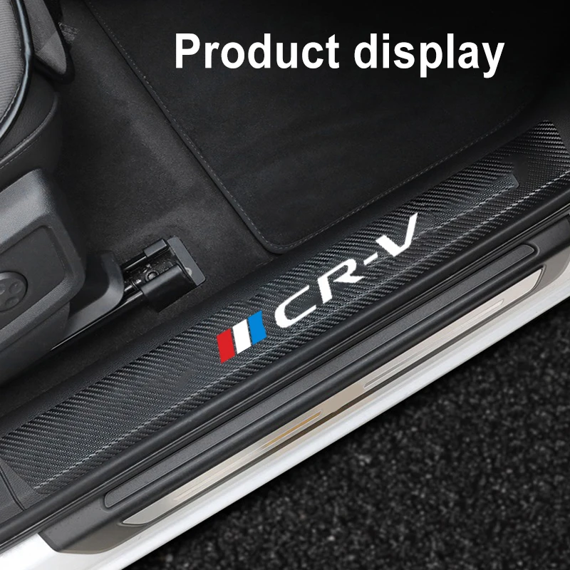 For Honda crv 2019 2008 2017 2020 Car Sticker 4 pcs car door sill protector leather carbon fiber vinyl stickers Car Accessories
For Honda crv 2019 2008 2017 2020 Car Sticker 4 pcs car door sill protector leather carbon fiber vinyl stickers Car Accessories