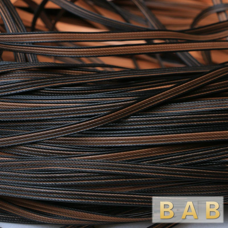 Coffee Four Lines Synthetic Plastic Rattan Weaving Material Plastic Knit Repair Chair Table Plastic PE Rattan
Coffee Four Lines Synthetic Plastic Rattan Weaving Material Plastic Knit Repair Chair Table Plastic PE Rattan