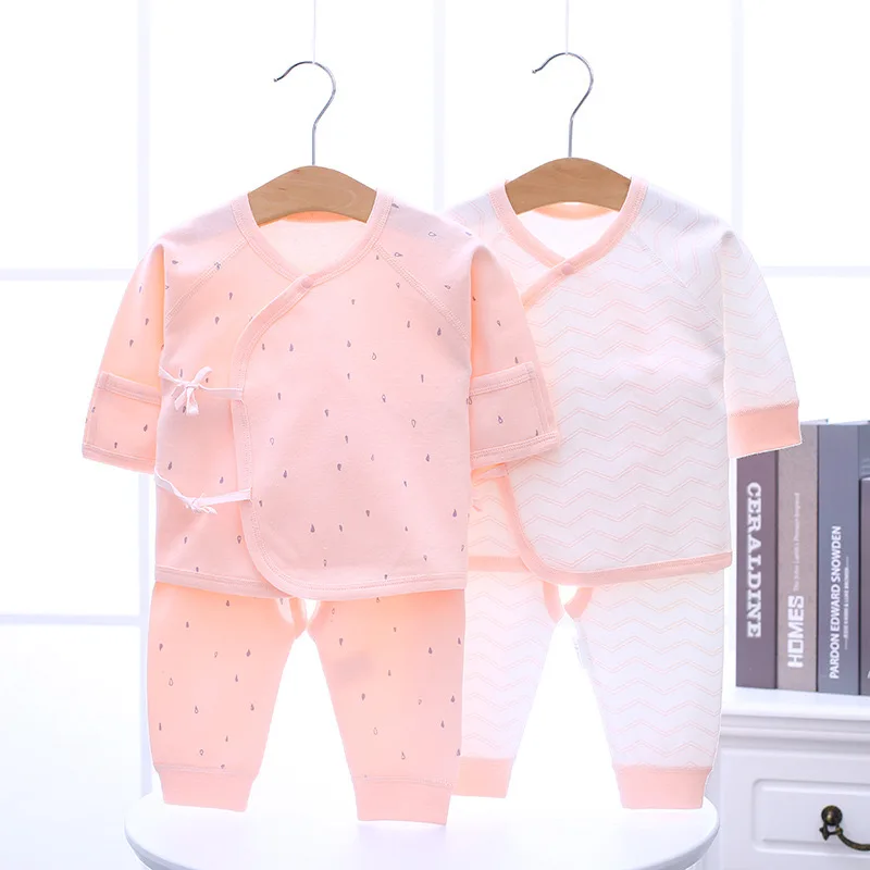 Newborn Clothes Cotton 0-3 Months Baby Underwear Suit Comfortable Breathable Top Pants Kids Suit 2 Sets 1 Lot XB07
Newborn Clothes Cotton 0-3 Months Baby Underwear Suit Comfortable Breathable Top Pants Kids Suit 2 Sets 1 Lot XB07