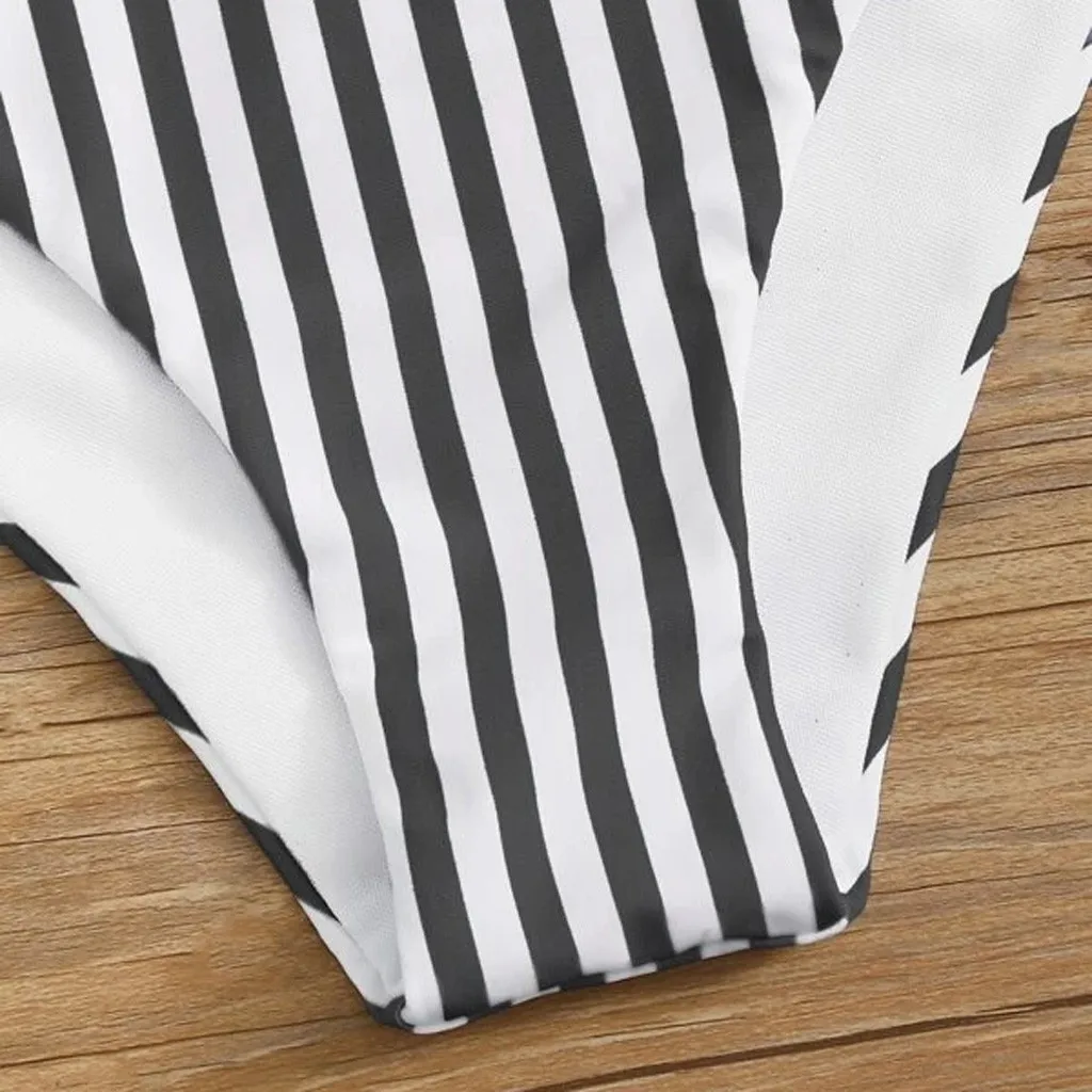 Bikini Push up 2020 Sexy Women Swimsuit Striped Ribbed Swimwear Female Bandage Female Biquini Bathing Suit Swim Maillot De Bain
Bikini Push up 2020 Sexy Women Swimsuit Striped Ribbed Swimwear Female Bandage Female Biquini Bathing Suit Swim Maillot De Bain