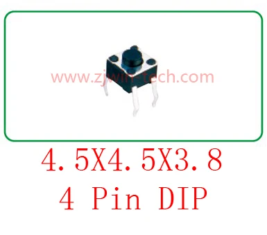 1000 шт./лот 4.5X4.5X3.8 12V тактовый переключатель DIP 260G мгновенного Такт Кнопка для динамик для монтажа на печатной плате медные булавочные
1000 шт./лот 4.5X4.5X3.8 12V тактовый переключатель DIP 260G мгновенного Такт Кнопка для динамик для монтажа на печатной плате медные булавочные