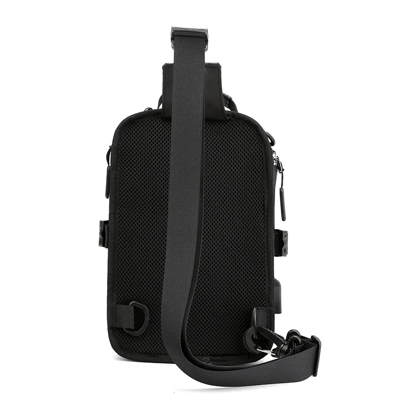 New Men's Casual Multifunctional Waterproof and Anti-theft Men's Chest Bag Trend Usb Charging Shoulder Messenger Bag Backpack
New Men's Casual Multifunctional Waterproof and Anti-theft Men's Chest Bag Trend Usb Charging Shoulder Messenger Bag Backpack