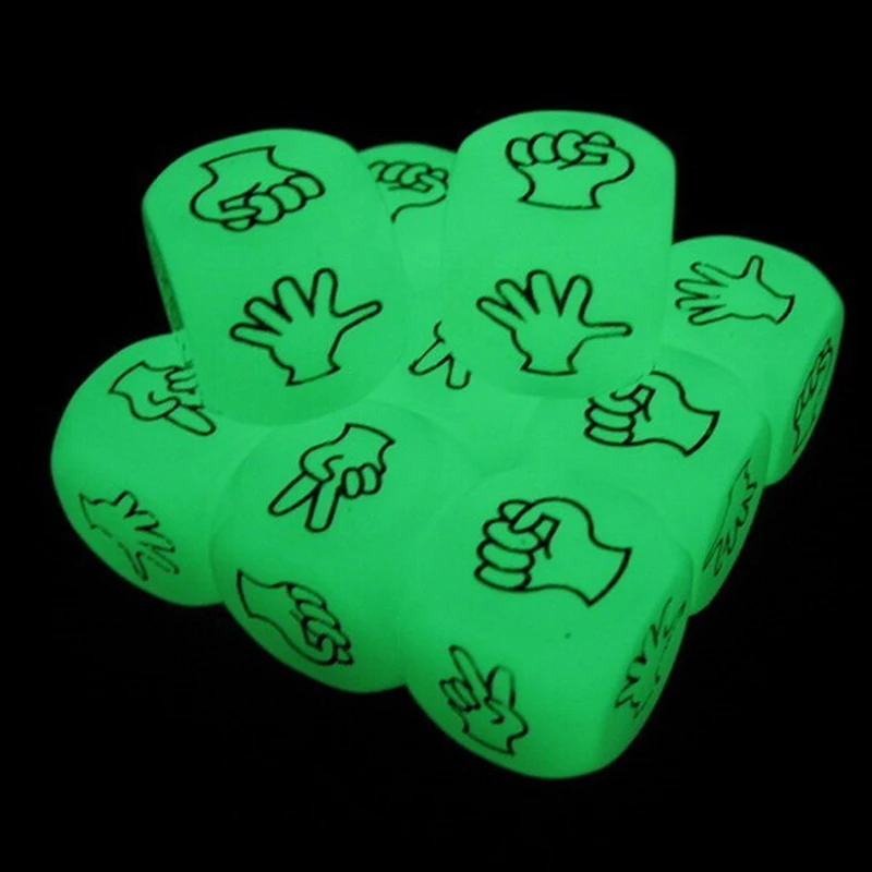 2 PCS Fun Night Bar Dice 6 Side Creative Light Luminous Toy KTV Entertainment Game Dice Noctilucent Board Game
2 PCS Fun Night Bar Dice 6 Side Creative Light Luminous Toy KTV Entertainment Game Dice Noctilucent Board Game