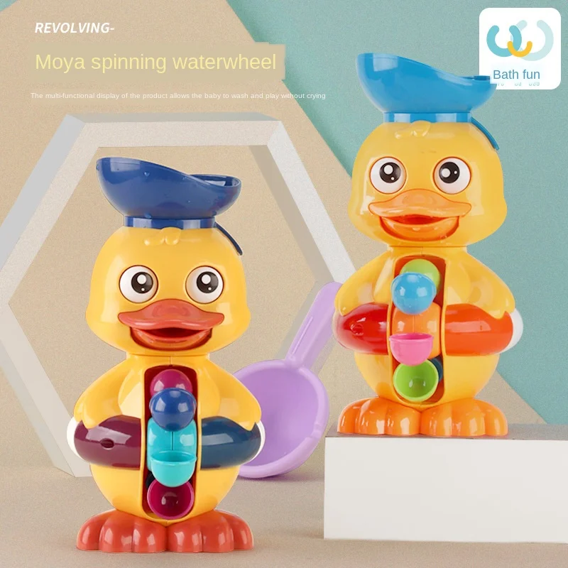 3WBOX Rhubarb Duck Waterwheel Bath Toys Baby Water Game Model Faucet Shower Electric Spray For Kids Swimming Bathroom Baby Toys
3WBOX Rhubarb Duck Waterwheel Bath Toys Baby Water Game Model Faucet Shower Electric Spray For Kids Swimming Bathroom Baby Toys