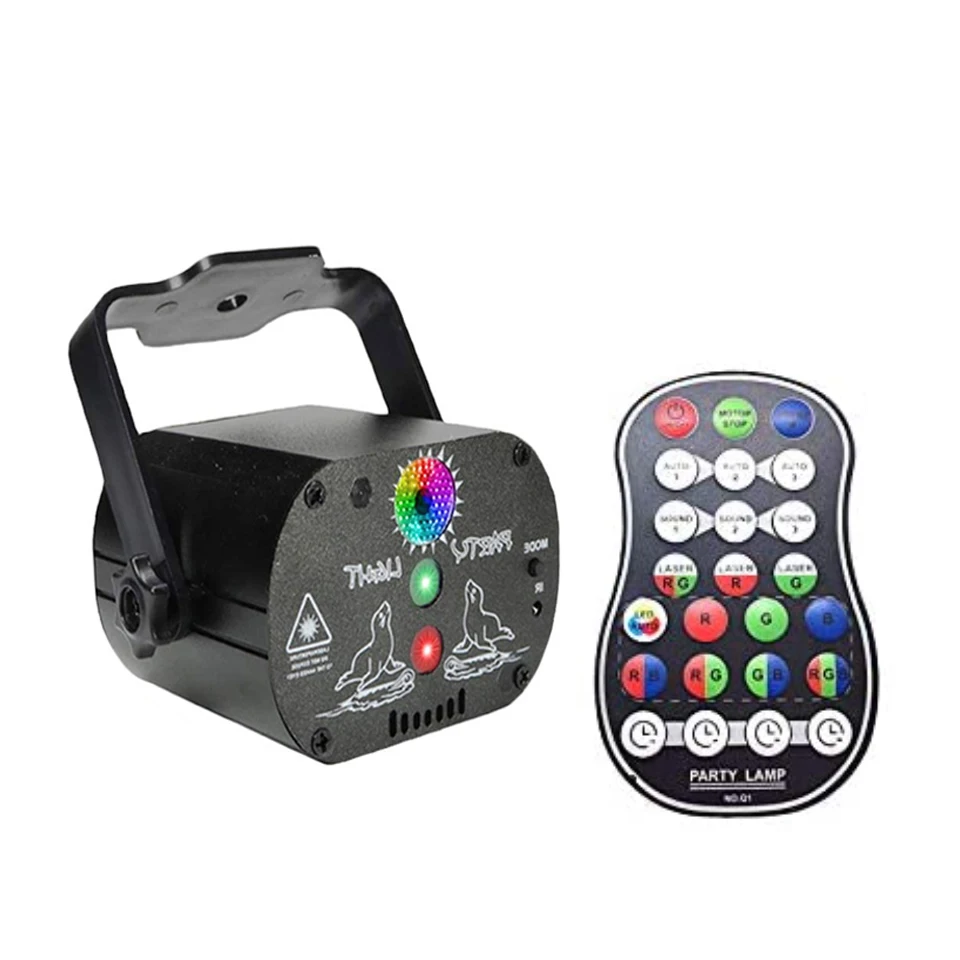 Disco Lights RGB LED Laser Stage Beam Lights Sound Activated DJ Party Lights With Strobe Flash Effect Usb Power Projector Lamp
Disco Lights RGB LED Laser Stage Beam Lights Sound Activated DJ Party Lights With Strobe Flash Effect Usb Power Projector Lamp