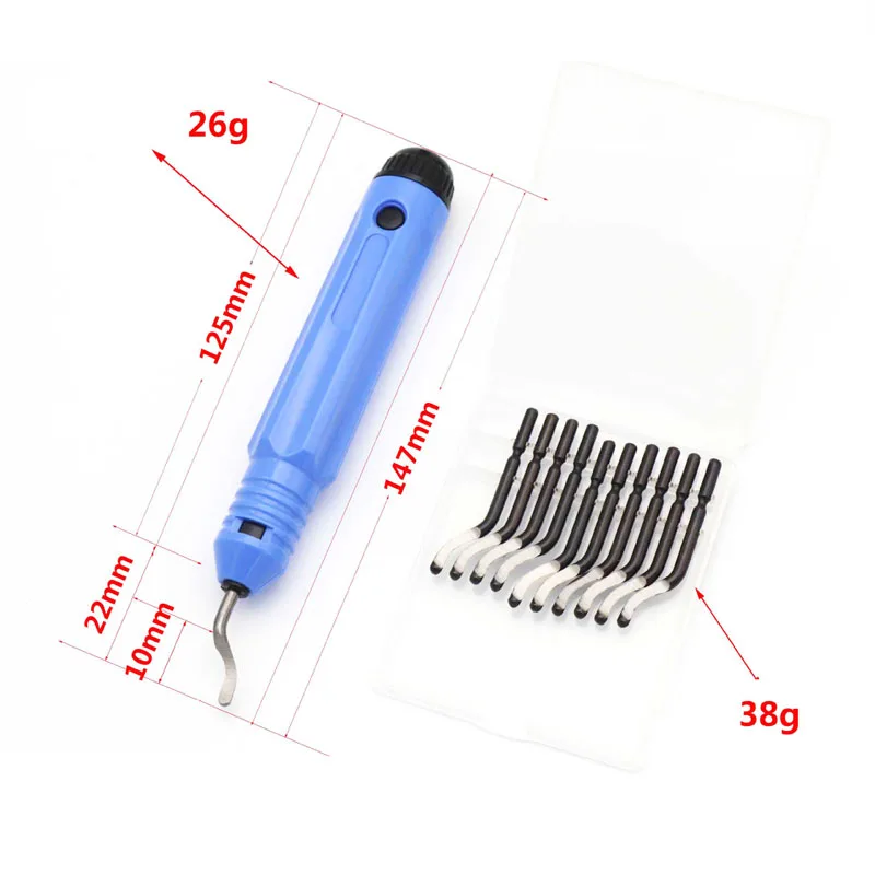 Hand Burr Trimming Knife Scraper Edge Cutter NB1100 Deburring Handle for Copper Tube Reamer Tool Parts BS1010 Burr Scraper
Hand Burr Trimming Knife Scraper Edge Cutter NB1100 Deburring Handle for Copper Tube Reamer Tool Parts BS1010 Burr Scraper