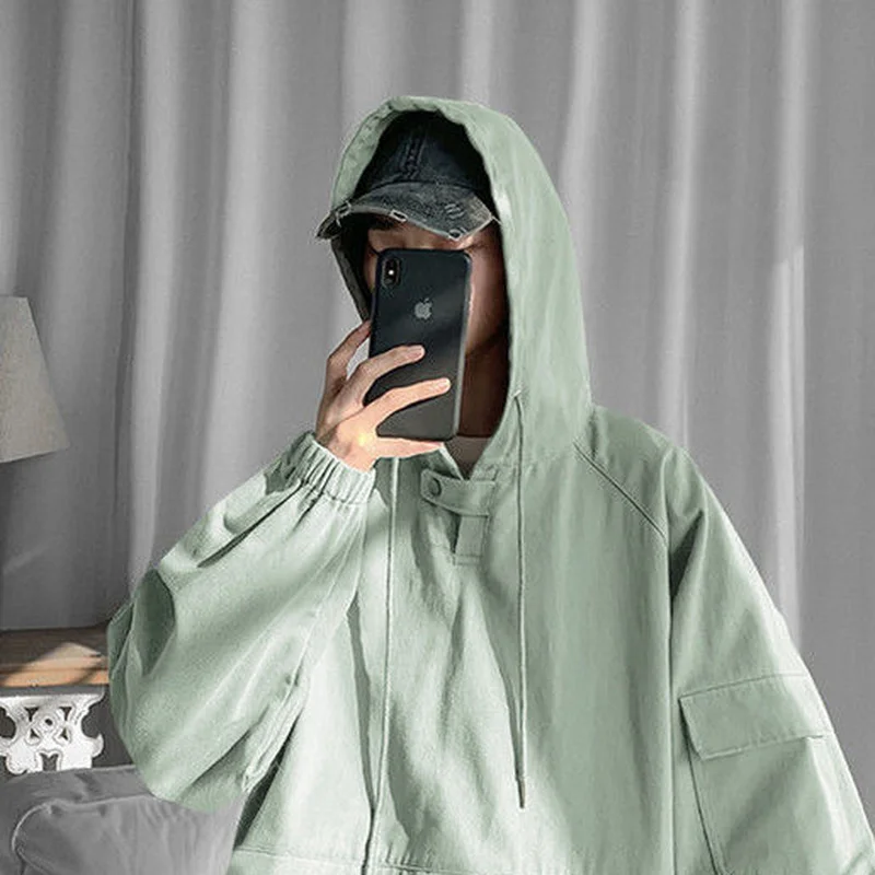 Basic Jackets Women Cargo Outwear Simple Unisex Clothes Harajuku Spring 2021 College Couple Loose Hooded Solid Leisure Pockets
Basic Jackets Women Cargo Outwear Simple Unisex Clothes Harajuku Spring 2021 College Couple Loose Hooded Solid Leisure Pockets