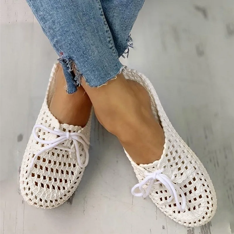 Summer Slippers For Women Hollow Out Lace Up Outdoor Beach Sandals Closed Toe Flat Shoes Breathable Hole Soft Sole Flip Flops
Summer Slippers For Women Hollow Out Lace Up Outdoor Beach Sandals Closed Toe Flat Shoes Breathable Hole Soft Sole Flip Flops