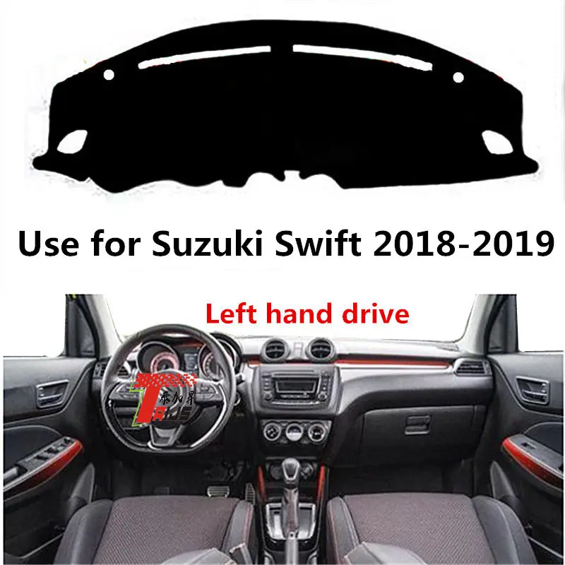 Taijs Left Hand Drive High Polyester Fibre Anti Sun Light Car Dashboard Cover Dashboard Mat for Suzuki Ertiga 2018 2019 2020 
Taijs Left Hand Drive High Polyester Fibre Anti Sun Light Car Dashboard Cover Dashboard Mat for Suzuki Ertiga 2018 2019 2020