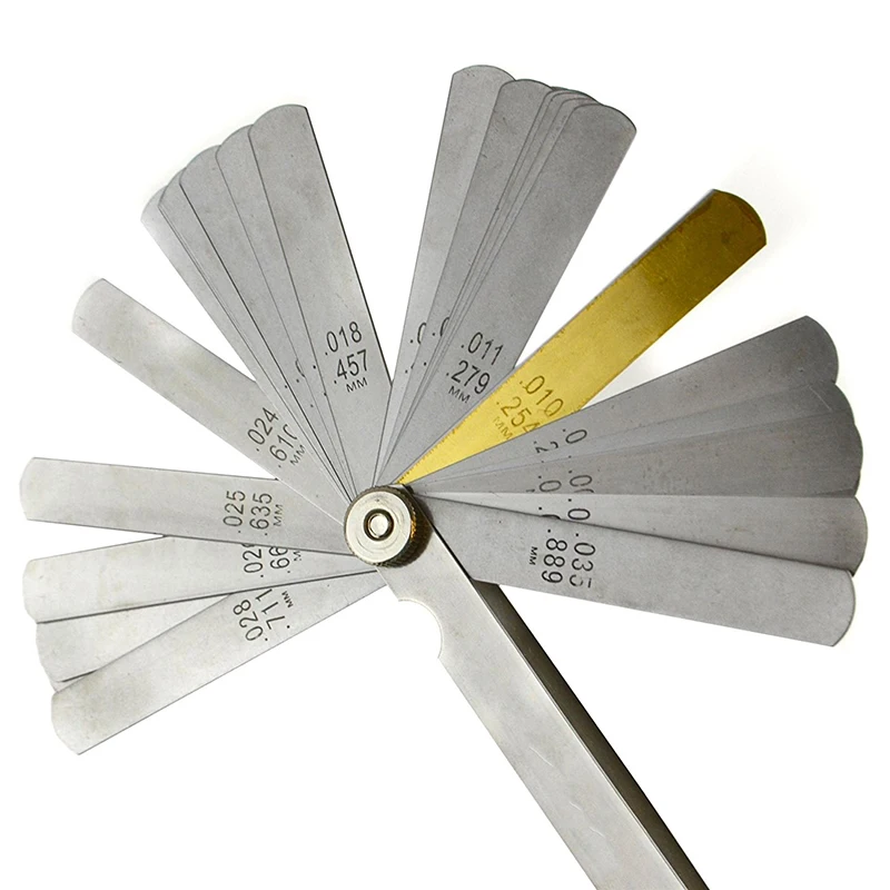 1 set For Metric Measuring 32 Blade Feeler Gauge Dual Reading Combination Ruler Stainless steel Measuring Tools Dropshipping
1 set For Metric Measuring 32 Blade Feeler Gauge Dual Reading Combination Ruler Stainless steel Measuring Tools Dropshipping
