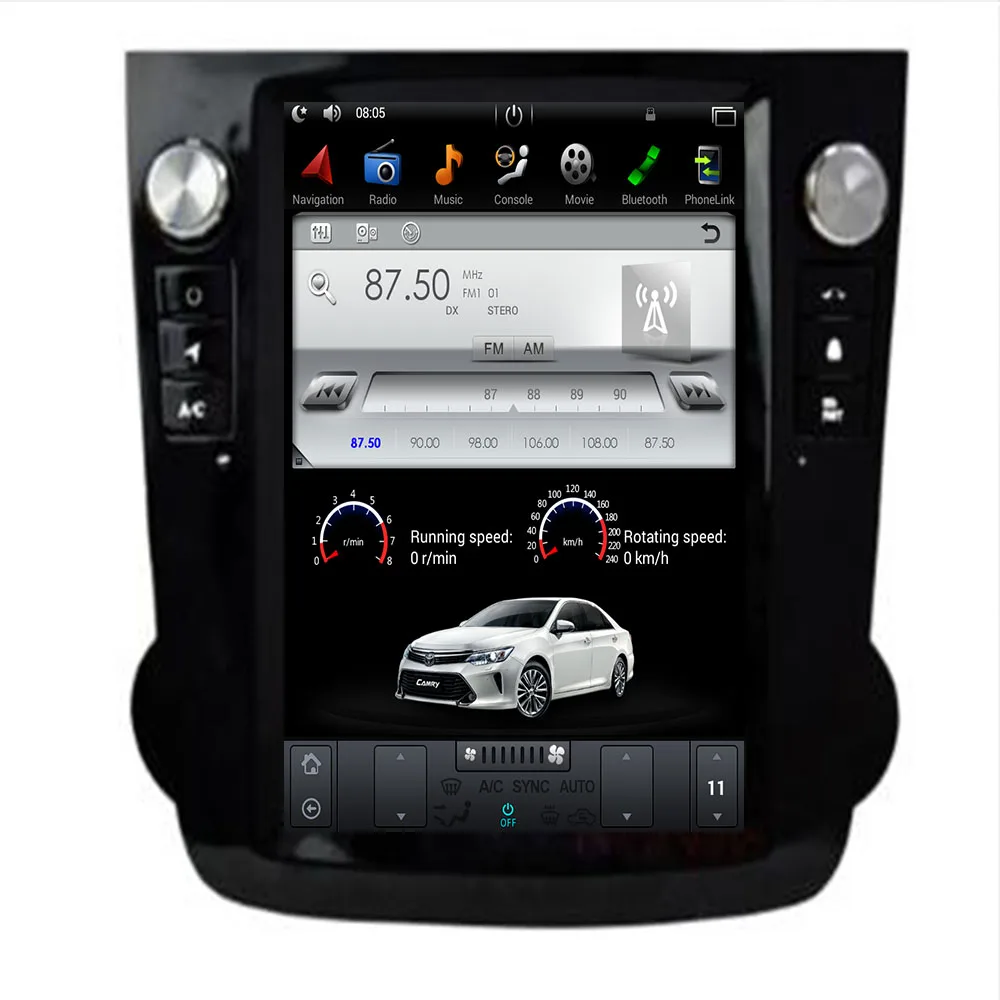 Tesla Style 10.4" Screen Android 10 7.1 6.0 For Honda Crv Car Radio MP5 Audio GPS Navigation Multimedia Play 2006-2009-10-2011
Tesla Style 10.4" Screen Android 10 7.1 6.0 For Honda Crv Car Radio MP5 Audio GPS Navigation Multimedia Play 2006-2009-10-2011