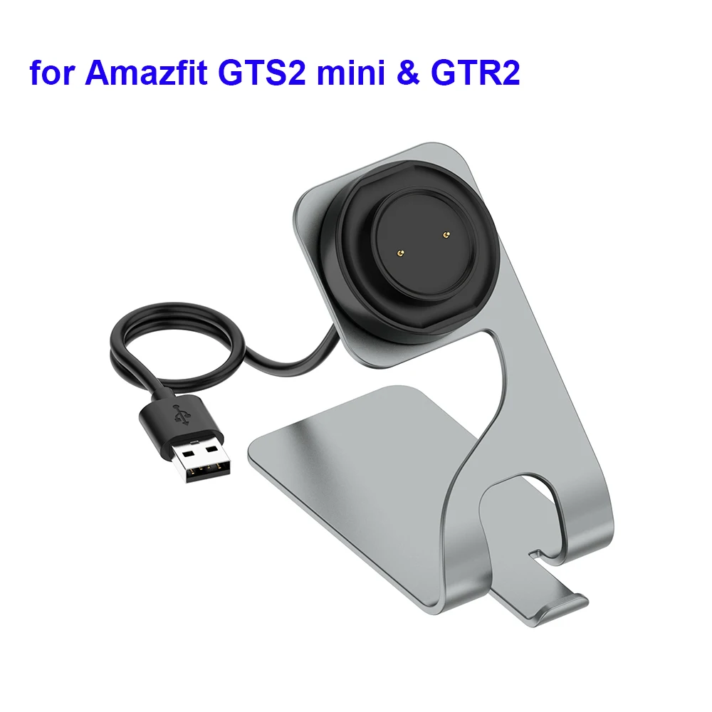 GTS 2 Mini Aluminum Charing Dock Station Charger Stand for Amazfit GTR 2 2e USB Charging Cord Cable Accessories Gray Metal
GTS 2 Mini Aluminum Charing Dock Station Charger Stand for Amazfit GTR 2 2e USB Charging Cord Cable Accessories Gray Metal