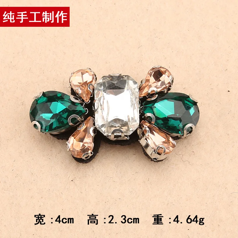High-End Hand Sewing Beaded Cloth Stickers Bright Crystal DIY Sewing Bag Clothing Accessories Badge Flower Ornaments Accessories
High-End Hand Sewing Beaded Cloth Stickers Bright Crystal DIY Sewing Bag Clothing Accessories Badge Flower Ornaments Accessories