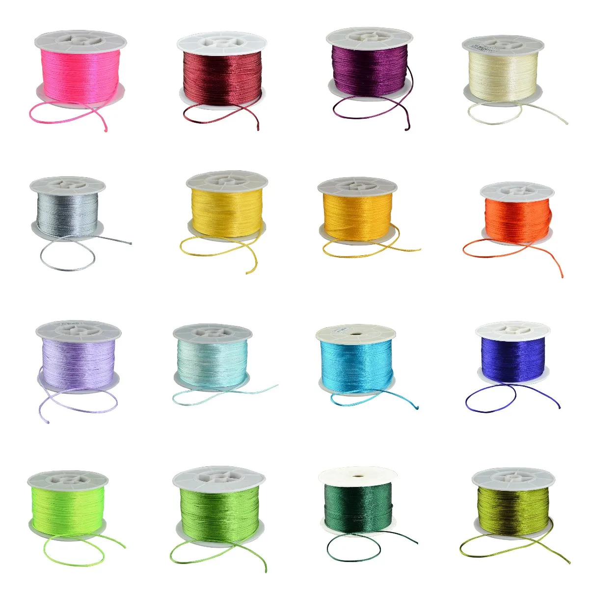 100Yards/Roll 1MM Round Nylon Thread Chinese Knot Making Rope For DIY Beading Cord Wire Bracelet Necklace Jewelry Making
100Yards/Roll 1MM Round Nylon Thread Chinese Knot Making Rope For DIY Beading Cord Wire Bracelet Necklace Jewelry Making