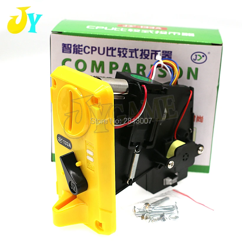CPU Comparable Coin Selector Game Token Acceptor/Arcade Accessories For Claw Crane Vending Machine
CPU Comparable Coin Selector Game Token Acceptor/Arcade Accessories For Claw Crane Vending Machine