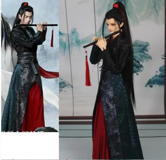 70cm 1/3 BJD Doll Clothes The Untamed Wei Wuxian Xiao Zhan Custom Made Male bjd Chinese Ancient Costume Highend Art Collection
70cm 1/3 BJD Doll Clothes The Untamed Wei Wuxian Xiao Zhan Custom Made Male bjd Chinese Ancient Costume Highend Art Collection