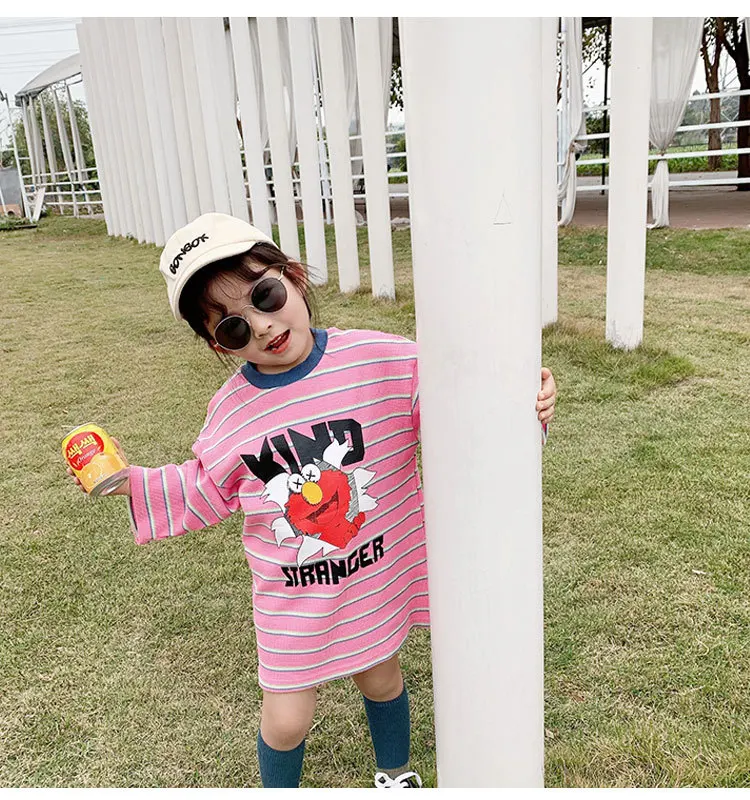 Mila Chou Girls Sweatshirts Spring and Autumn Cotton Clothing Children Cartoon Characters Loose T-Shirt Kid Pullover
Mila Chou Girls Sweatshirts Spring and Autumn Cotton Clothing Children Cartoon Characters Loose T-Shirt Kid Pullover