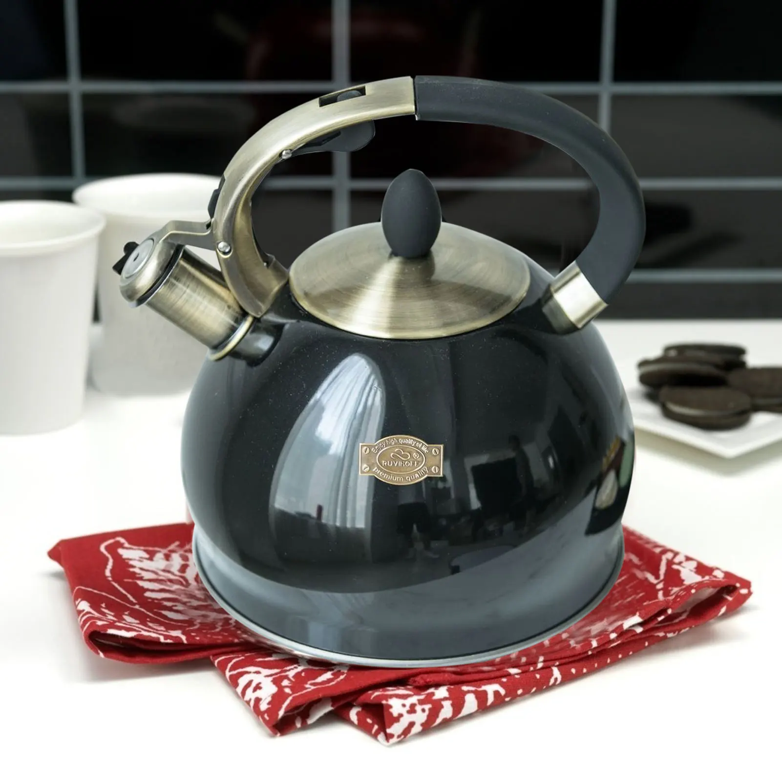 New 35L Whistling Kettle For Gas Stove Induction Cooker Stainless Steel With Heatproof Handle Coffee Tea Kettle physical
New 35L Whistling Kettle For Gas Stove Induction Cooker Stainless Steel With Heatproof Handle Coffee Tea Kettle physical