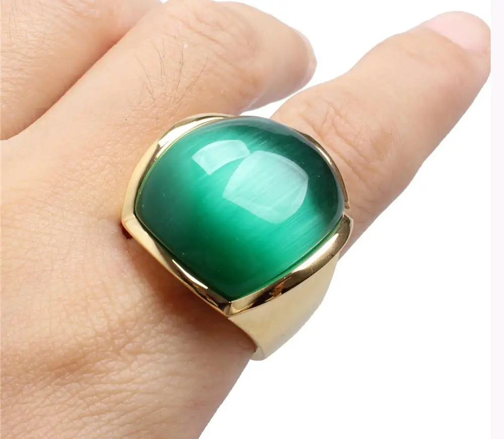 Wholesale Opals Attractive Titanium Steel Ring Domineering Jewelry Ring Casting Ring For Women and Men Party Gifts
Wholesale Opals Attractive Titanium Steel Ring Domineering Jewelry Ring Casting Ring For Women and Men Party Gifts