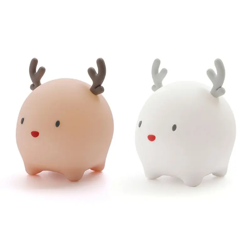USB Rechargeable LED Colorful Night Light Touch Dimmable Deer Breathing Lamp 67JB
USB Rechargeable LED Colorful Night Light Touch Dimmable Deer Breathing Lamp 67JB