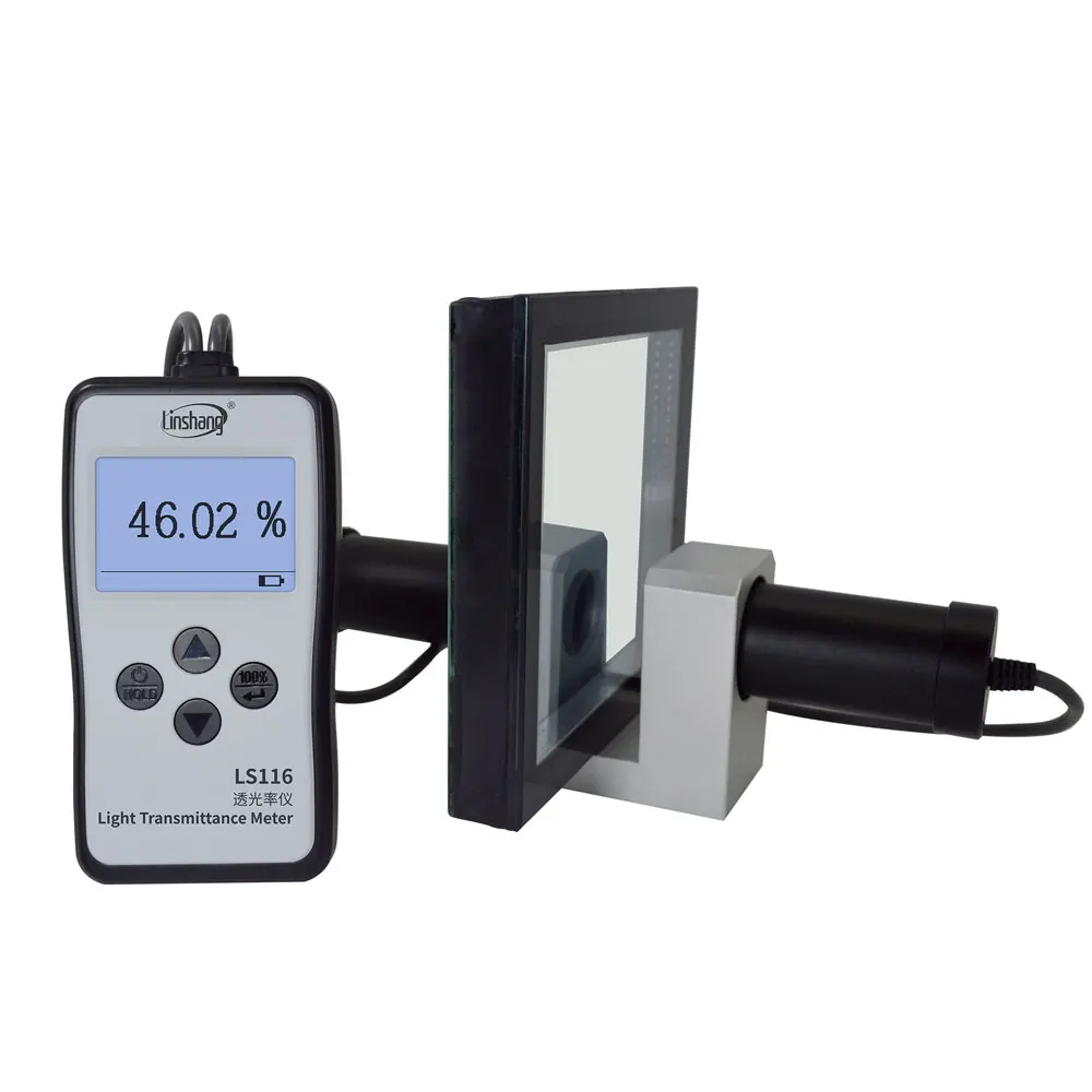 Original LS116 Light Transmittance Meter VLT Visbile Light Tansmission of Glass PC PMMA PET Plastic Aluminized Film Tester
Original LS116 Light Transmittance Meter VLT Visbile Light Tansmission of Glass PC PMMA PET Plastic Aluminized Film Tester