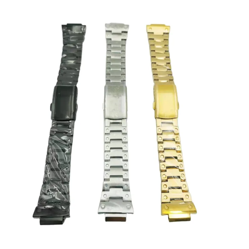 Stainless Steel Watchband For Casio G-shock 5600 5610 SmartWatch Metal Wrist Strap Replacement Wristband Strap Fit Women Men
Stainless Steel Watchband For Casio G-shock 5600 5610 SmartWatch Metal Wrist Strap Replacement Wristband Strap Fit Women Men