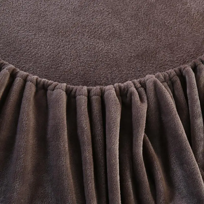 50Solid Color Fitted Sheet Winter flannel Mattress Cover Keep warm Bedding Bed Sheets With Elastic Band Double Queen Size sheet
50Solid Color Fitted Sheet Winter flannel Mattress Cover Keep warm Bedding Bed Sheets With Elastic Band Double Queen Size sheet
