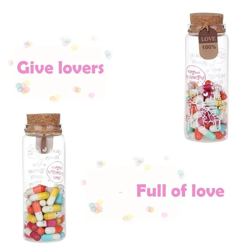 50pcs/set Cute Capsule Mini Paper Message Pvc Letter 2cm Box Craft Creative Wish Storage Bottles Pill Small 0.8cm Bottle Y3E3
50pcs/set Cute Capsule Mini Paper Message Pvc Letter 2cm Box Craft Creative Wish Storage Bottles Pill Small 0.8cm Bottle Y3E3