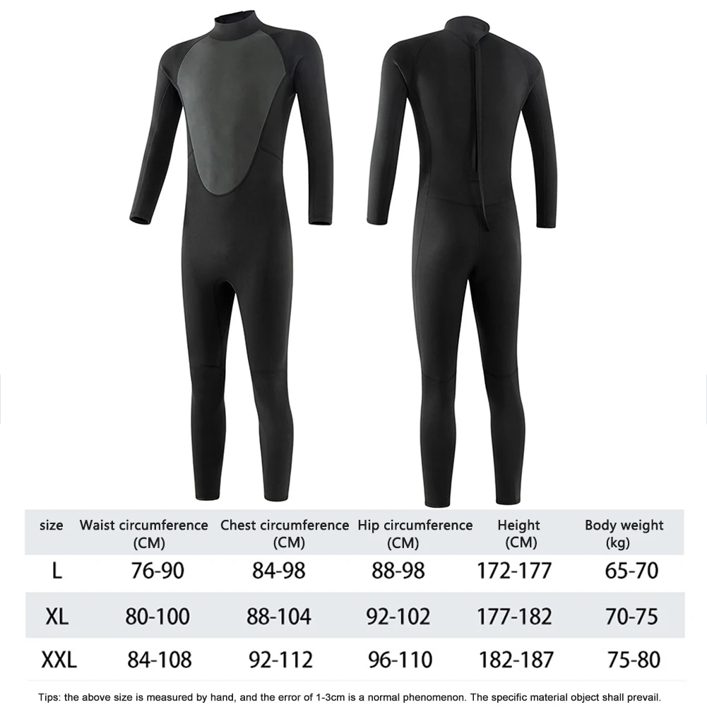 New Diving Wetsuit Men 3mm Diving Suit Neoprene Swimming Wetsuit Surf Triathlon Wet Suit Swimsuit Full Bodysuit
New Diving Wetsuit Men 3mm Diving Suit Neoprene Swimming Wetsuit Surf Triathlon Wet Suit Swimsuit Full Bodysuit