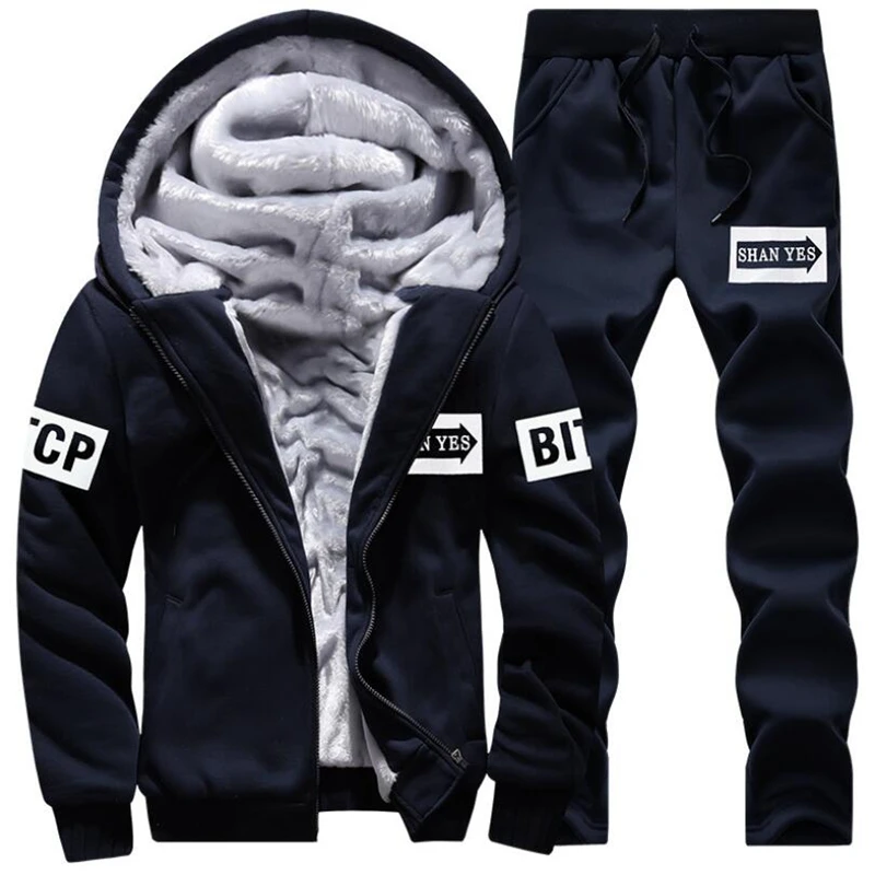 Tracksuit Men Winter Fleece Sets Mens Thick Hoodies+Pants Suit Man Hooded Sweatshirt Sportswear Male Hoodie Sweatsuits Size 5XL
Tracksuit Men Winter Fleece Sets Mens Thick Hoodies+Pants Suit Man Hooded Sweatshirt Sportswear Male Hoodie Sweatsuits Size 5XL
