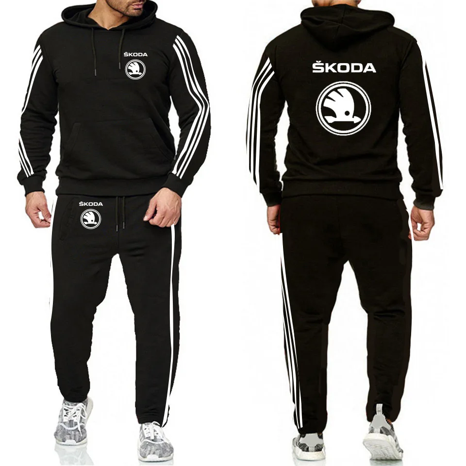 Men's Hoodie Skoda Car Logo Print Casual Solid color Hooded Fleece zipper Jacket Sweatshirt Sweatpants Suit 2pcs
Men's Hoodie Skoda Car Logo Print Casual Solid color Hooded Fleece zipper Jacket Sweatshirt Sweatpants Suit 2pcs